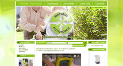 Desktop Screenshot of materiel-autonomie.com